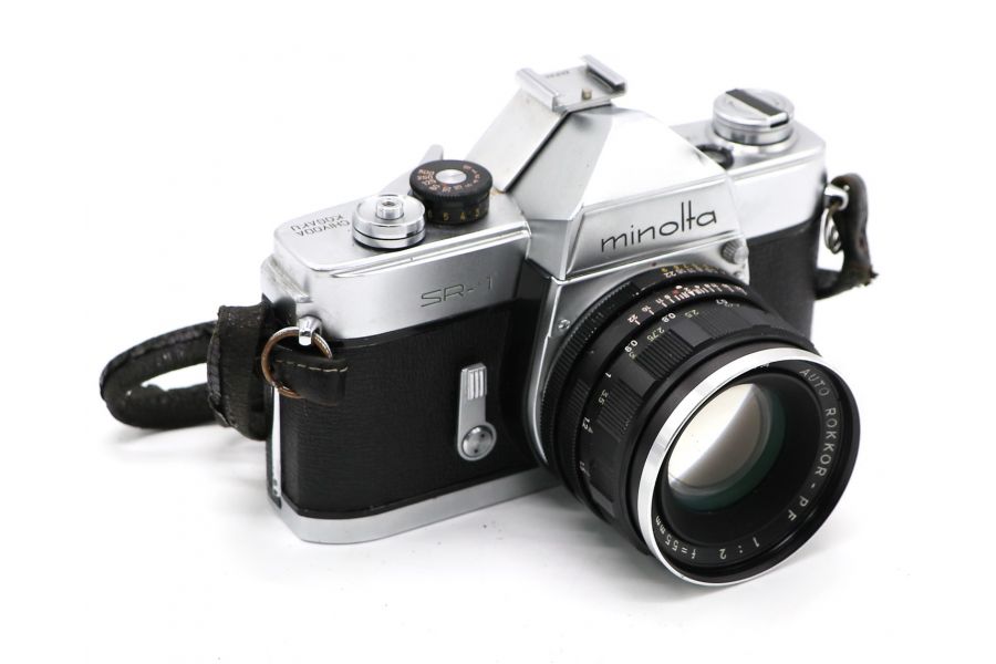 Minolta SR-1 + Minolta Rokkor-PF Auto 2/55mm 