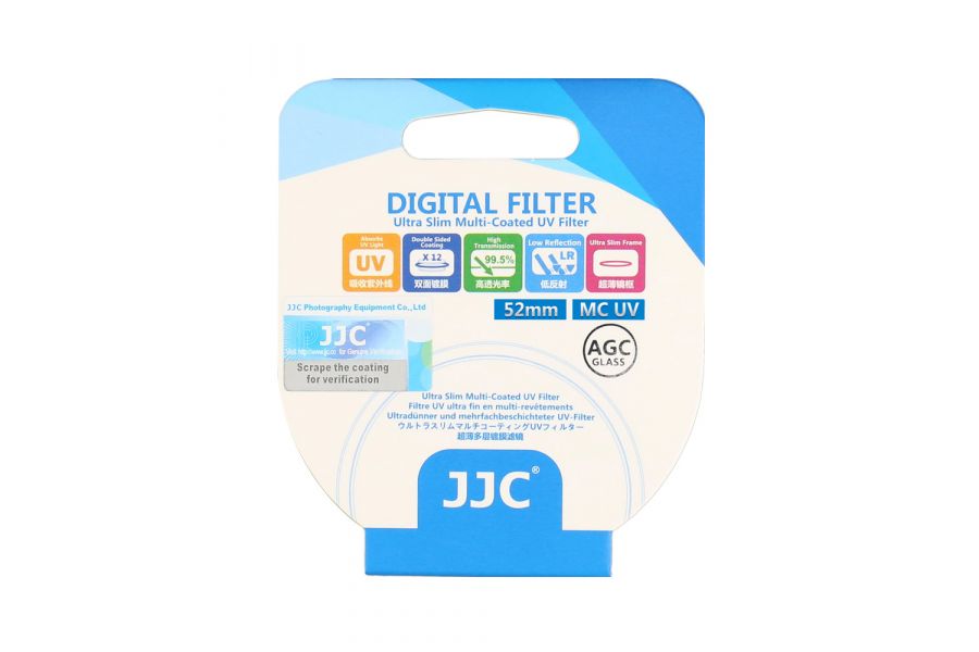 Светофильтр JJC Ultra-Slim MC-UV 52mm