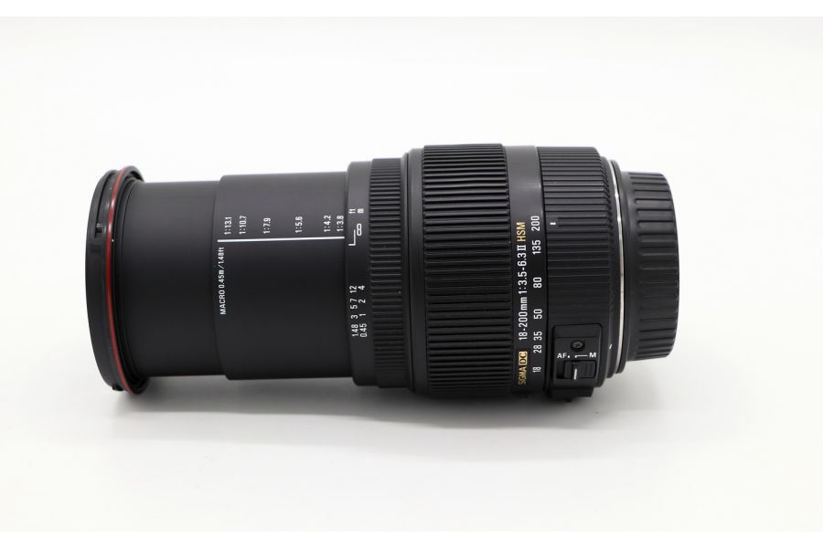 Sigma AF 18-200mm f/3.5-6.3 II DC OS HSM Canon EF-S