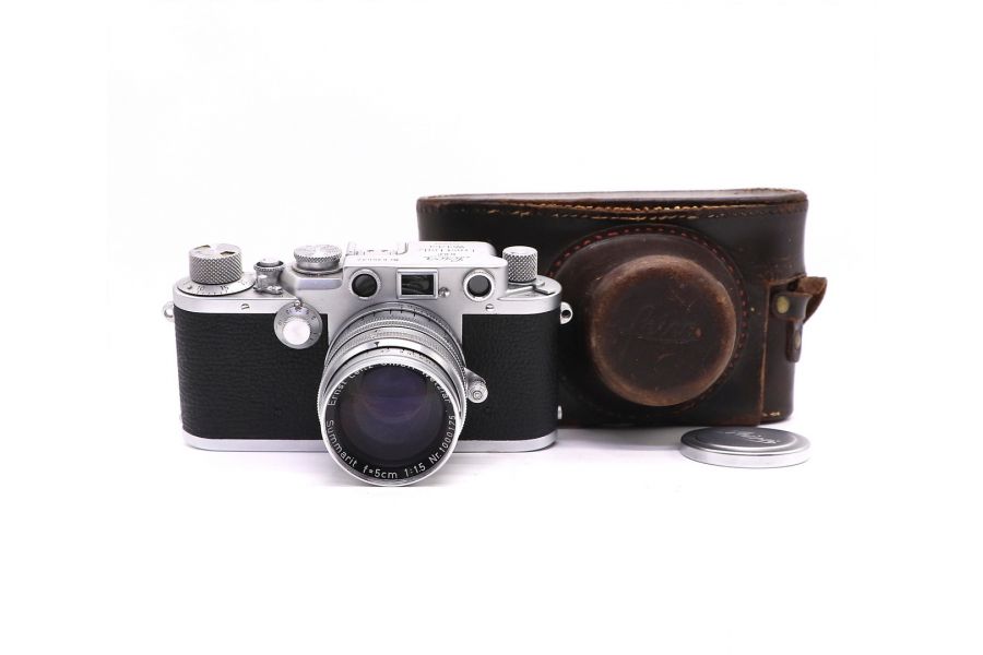 Leica IIIf kit + Leica Summarit 50mm f/1.5