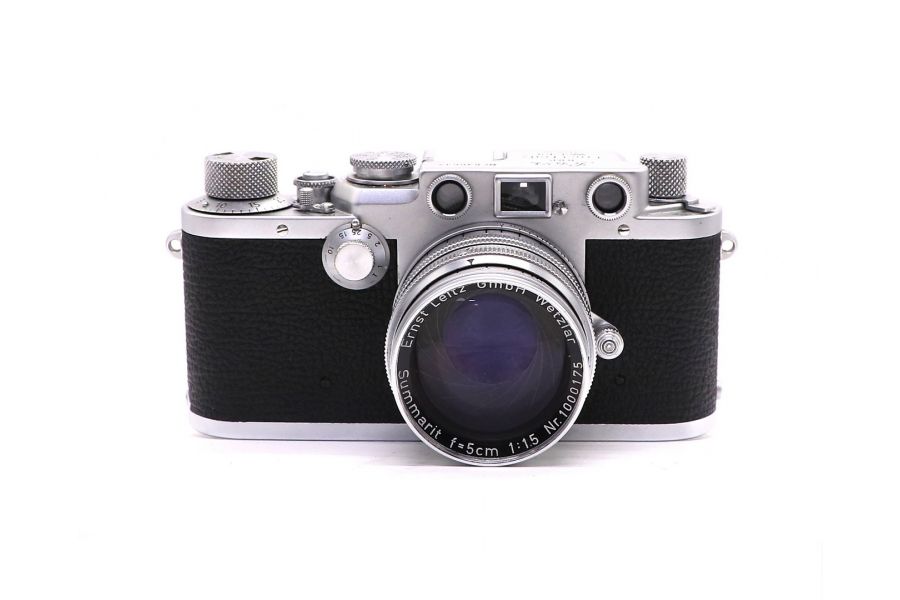 Leica IIIf kit + Leica Summarit 50mm f/1.5