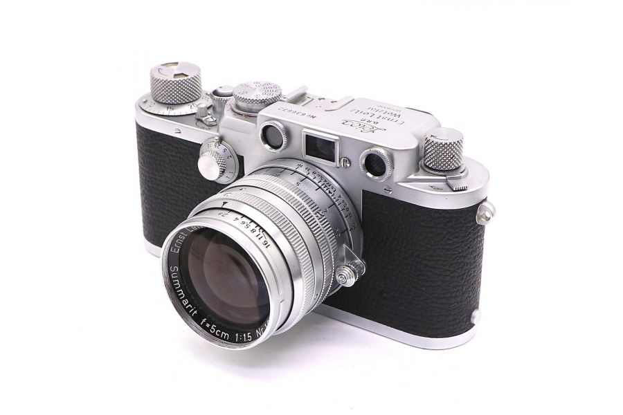 Leica IIIf kit + Leica Summarit 50mm f/1.5