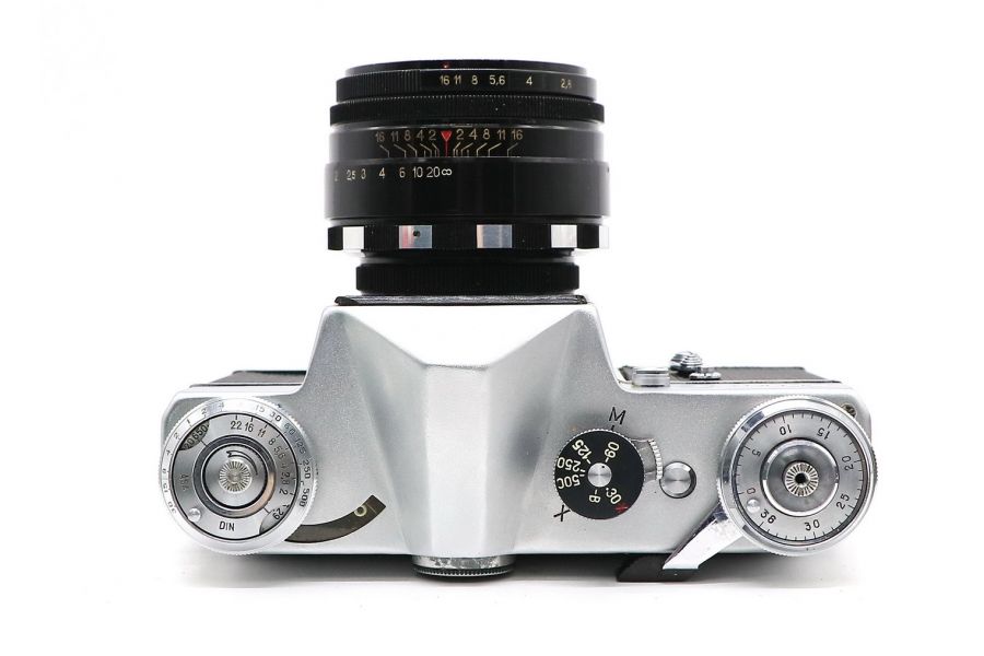 Зенит Е + Гелиос-44 в упаковке(СССР, 1966)