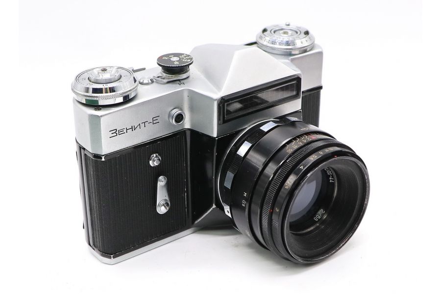 Зенит Е + Гелиос-44 в упаковке(СССР, 1966)
