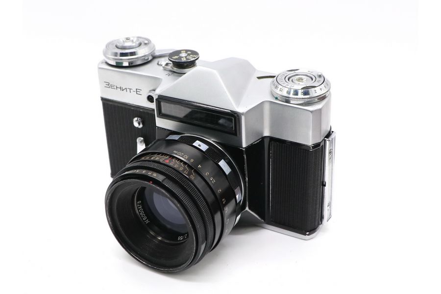 Зенит Е + Гелиос-44 в упаковке(СССР, 1966)