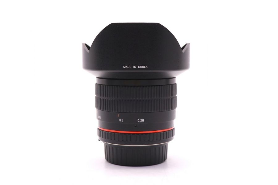 Samyang 14mm f/2.8 ED AS IF UMC Nikon F в упаковке