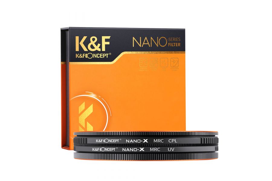 Светофильтры K&F Concept Nano-X MC-UV+CPL 62mm 