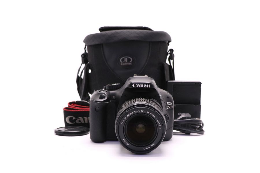 Canon EOS 550D kit (пробег 22450 кадров)