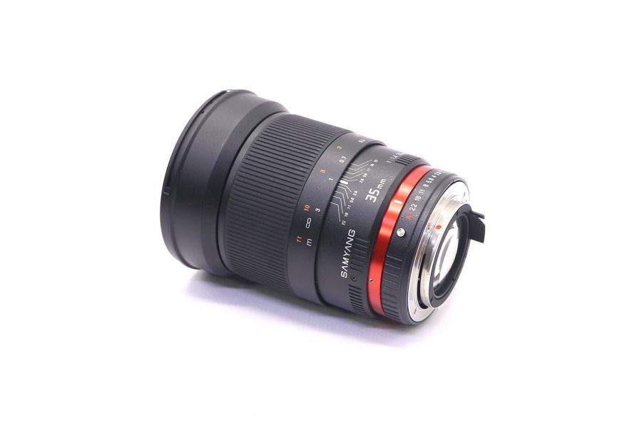 Samyang 35mm f/1.4 AS UMC Pentax K box в упаковке 