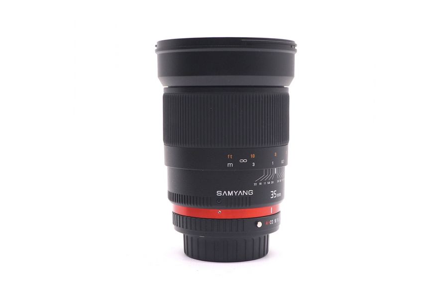 Samyang 35mm f/1.4 AS UMC Pentax K box в упаковке 