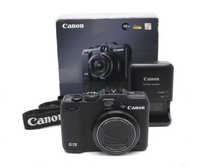 Canon PowerShot G15 в упаковке