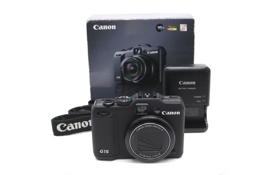 Canon PowerShot G15 в упаковке