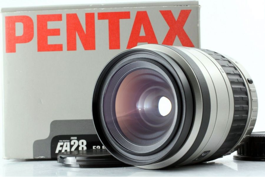 Pentax-FА SMC 28-80mm f/3.5-5.6 в упаковке