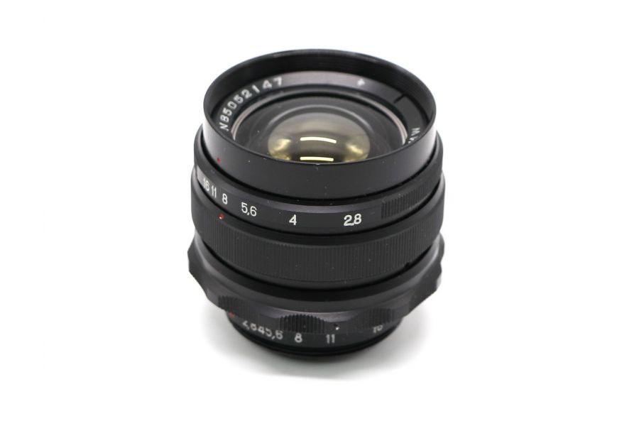 Советский широкоугольный объектив Мир-1В 2.8/37 