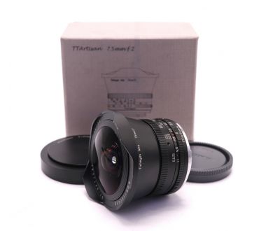 Объектив TTartisan 7.5mm f/2 для Sony E APS-C в упаковке (China, 2023)