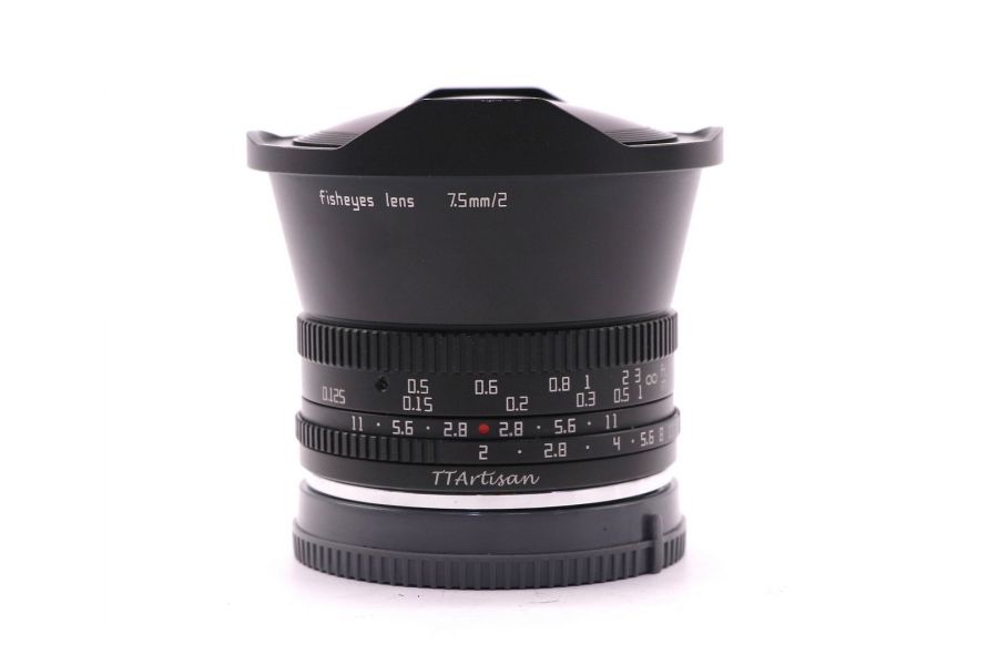 Объектив TTartisan 7.5mm f/2 для Sony E APS-C в упаковке (China, 2023)