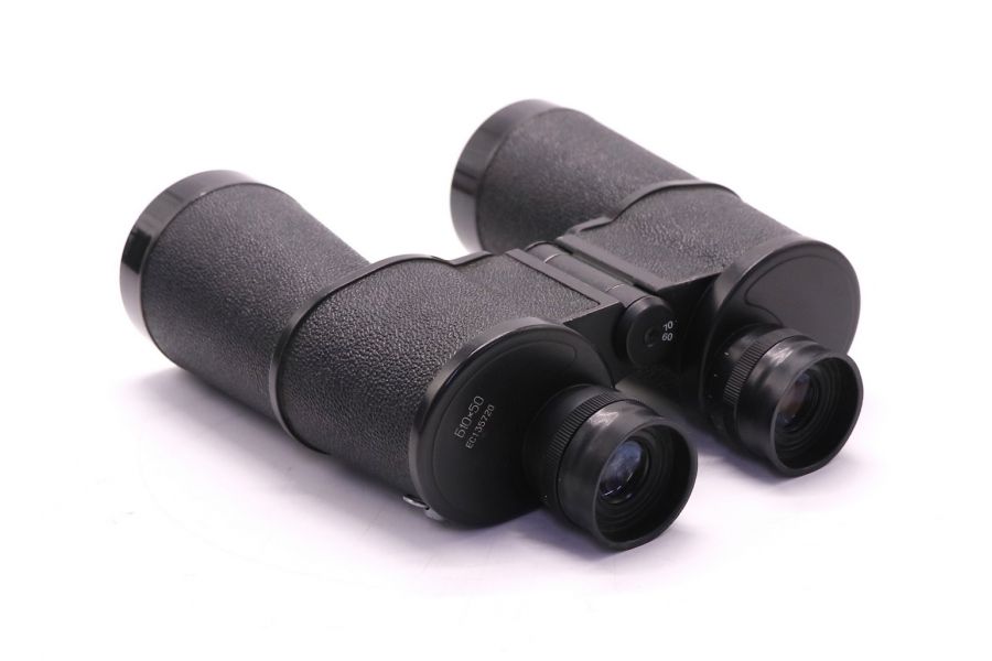 Бинокль Б10х50 с сеткой черный (СССР, 2002)