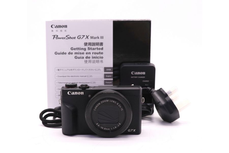 Canon PowerShot G7X Mark III в упаковке