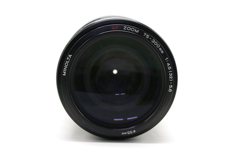 Minolta AF Zoom 75-300mm f/4.5(32)-5.6 (Japan, 2002)