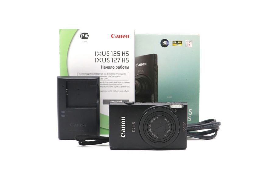 Canon IXUS 127 HS Black в упаковке