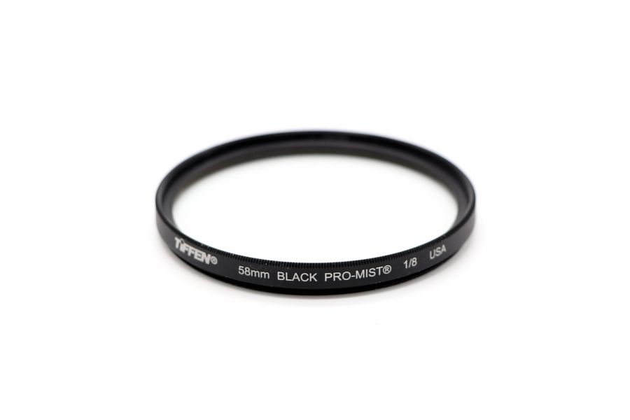 Светофильтр Tiffen 58mm Black Pro-Mist 1/8 USA