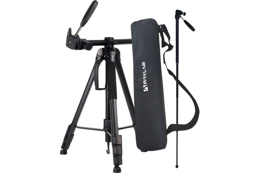 Штатив Raylab Travel 67T алюминиевый сплав с наклонной штангой