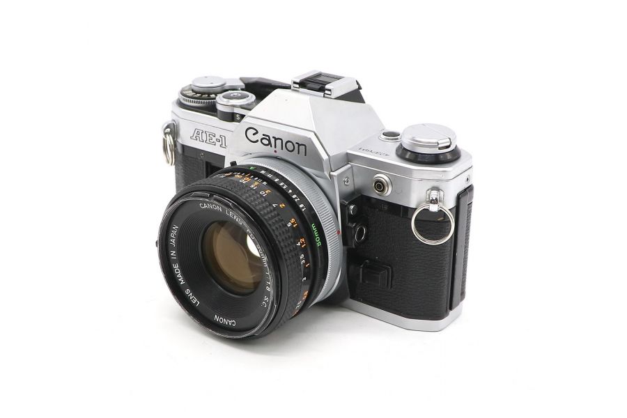 Canon AE-1 + Canon FD 50mm f/1.8 S.C.