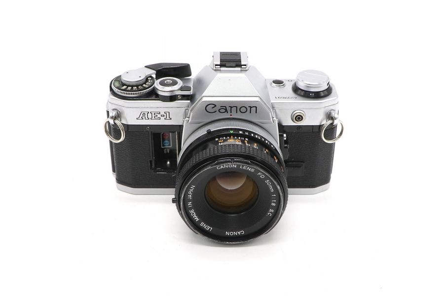 Canon AE-1 + Canon FD 50mm f/1.8 S.C.