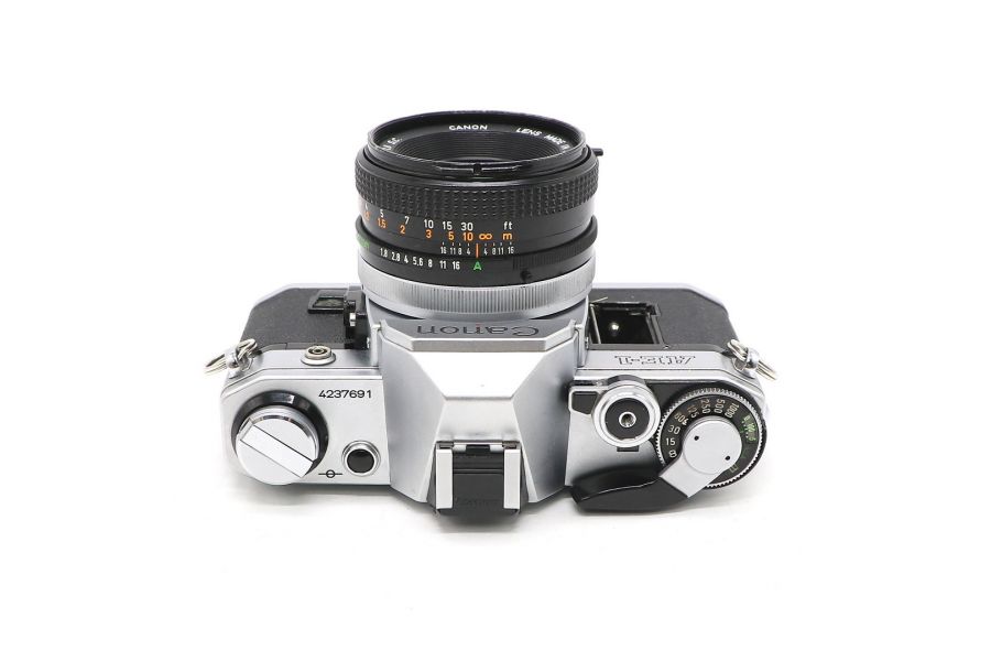 Canon AE-1 + Canon FD 50mm f/1.8 S.C.