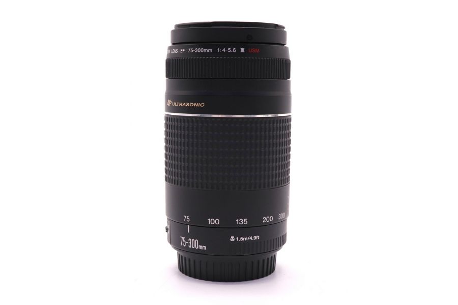 Canon EF 75-300mm 4-5.6 III USM в упаковке
