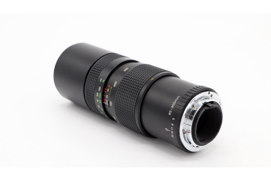 Quantaray MC 85-300mm f/5 Macro (Japan, 1982)
