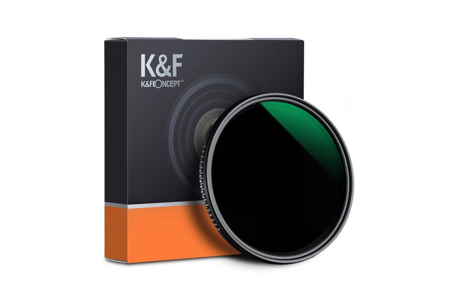 Светофильтр K&F Concept MV36 NDX (ND8-ND2000) 58mm