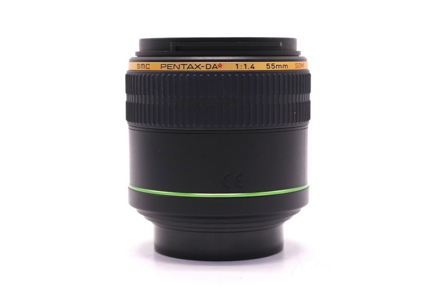 Pentax-DA SMC 55mm f/1.4 SDM в упаковке 