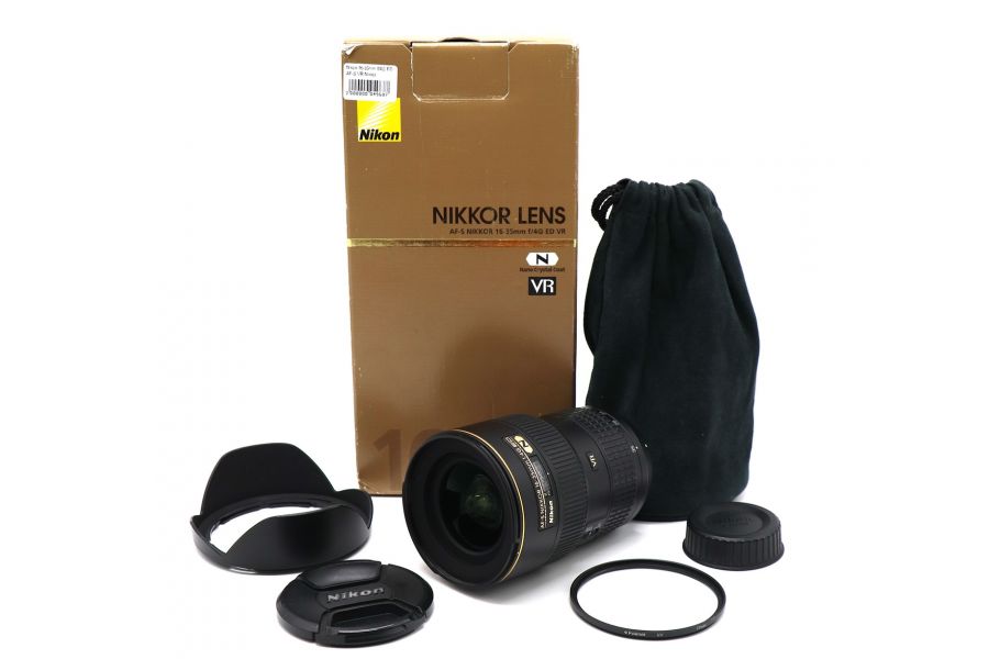 Nikon 16-35mm f/4G ED AF-S VR Nikkor в упаковке