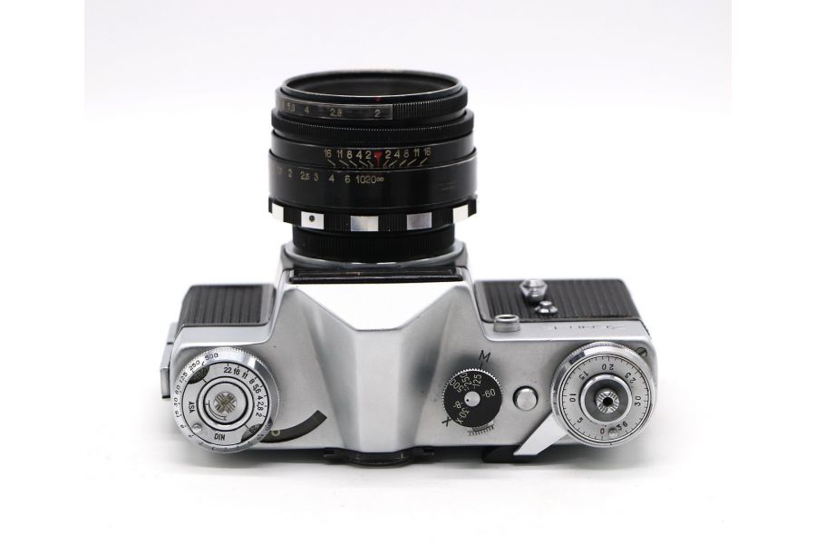 Зенит Е + Гелиос-44 (СССР, 1966г.) 