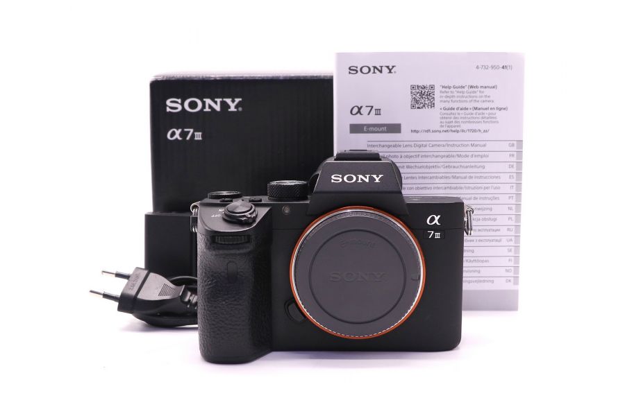 Sony A7III ILCE-7M3 body в упаковке (пробег 11000 кадров)
