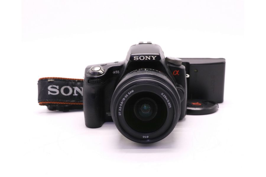 Sony A55 kit (пробег 35400 кадров)