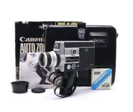 Кинокамера Canon Auto Zoom 518 SV Super 8 в упаковке