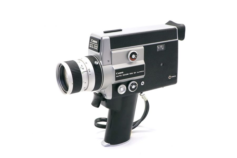 Кинокамера Canon Auto Zoom 518 SV Super 8 в упаковке