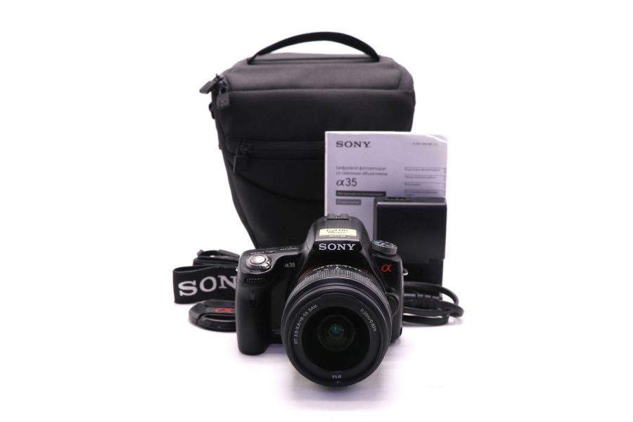 Фотокамера зеркальная Sony a35 kit (пробег 36100 кадров)