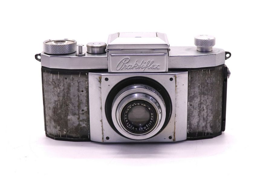 Praktiflex + Victar 2.9/5cm (Germany, 1946)