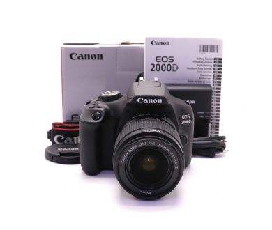 Canon EOS 2000D kit в упаковке (пробег 5 кадров)