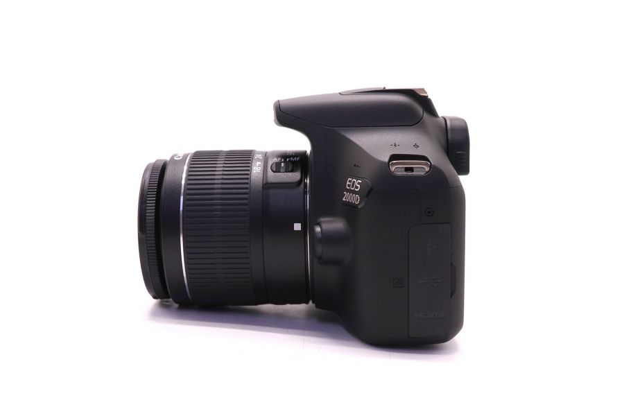 Canon EOS 2000D kit в упаковке (пробег 5 кадров)
