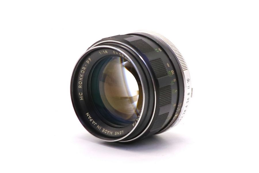 Minolta MC Rokkor-PF 58mm f/1.4 (Japan, 1970)