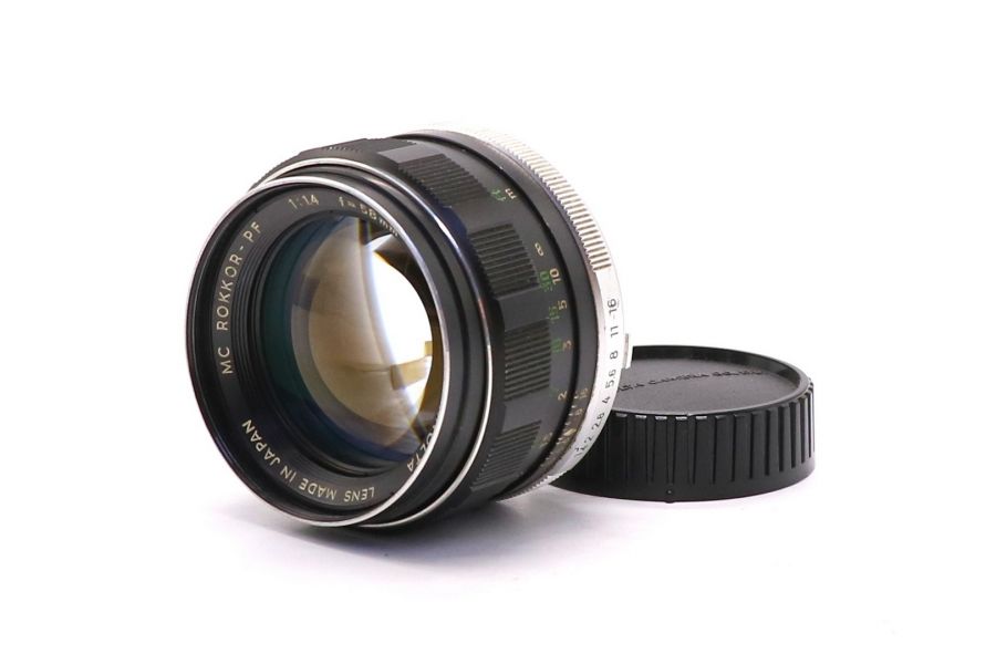 Minolta MC Rokkor-PF 58mm f/1.4 (Japan, 1970)
