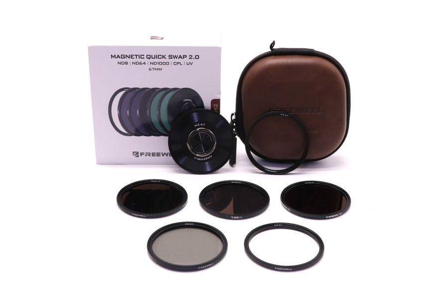 Комплект светофильтров Freewell M2 Magnetic Quick Swap 5-Pack 67mm в упаковке