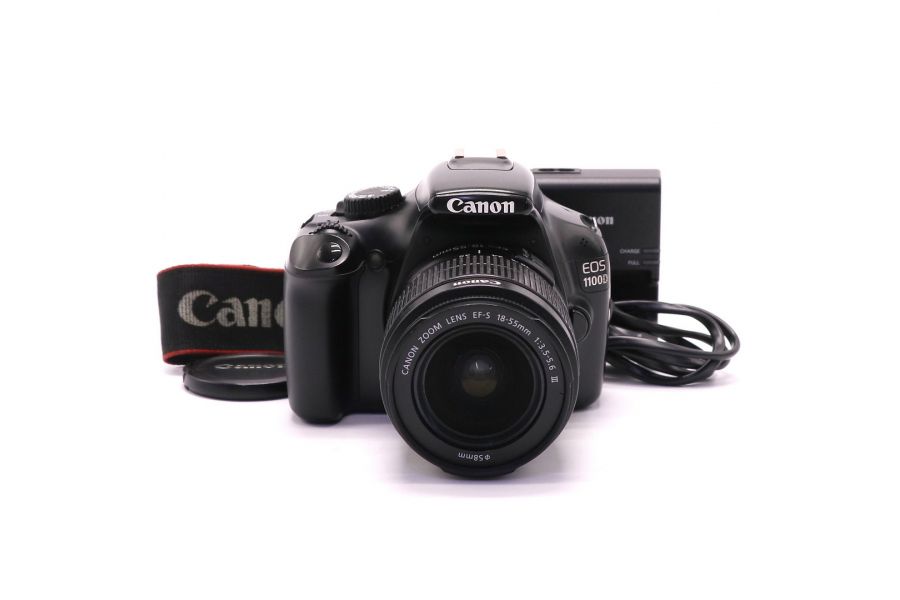 Canon EOS 1100D kit (пробег 18330 кадров)