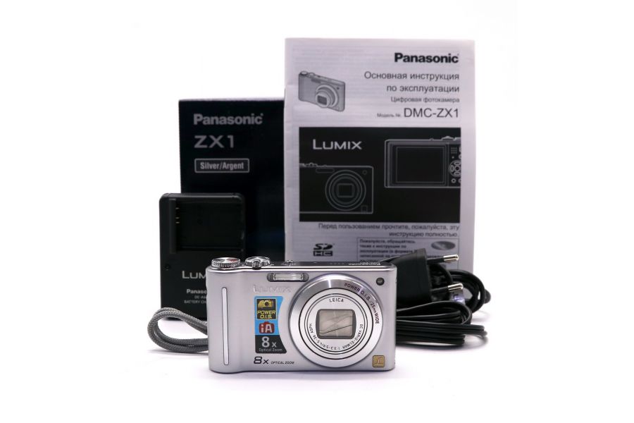 Panasonic Lumix DMC-ZX1 в упаковке