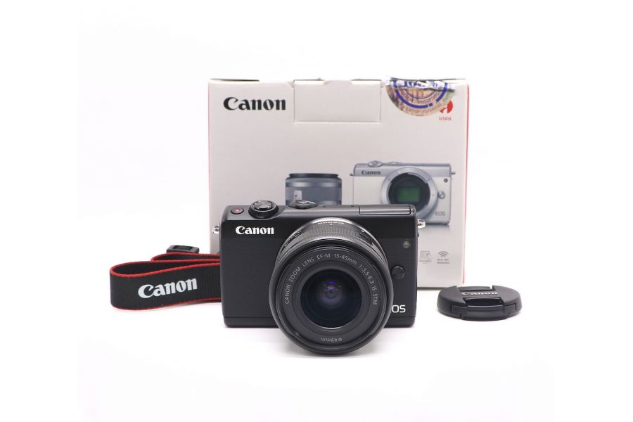 Фотокамера компактная Canon EOS M100 kit в упаковке