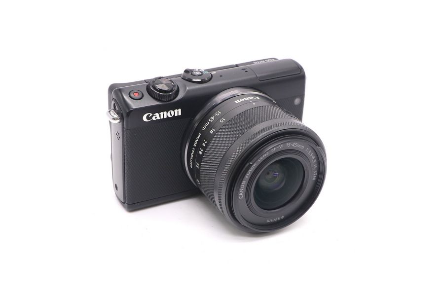Фотокамера компактная Canon EOS M100 kit в упаковке